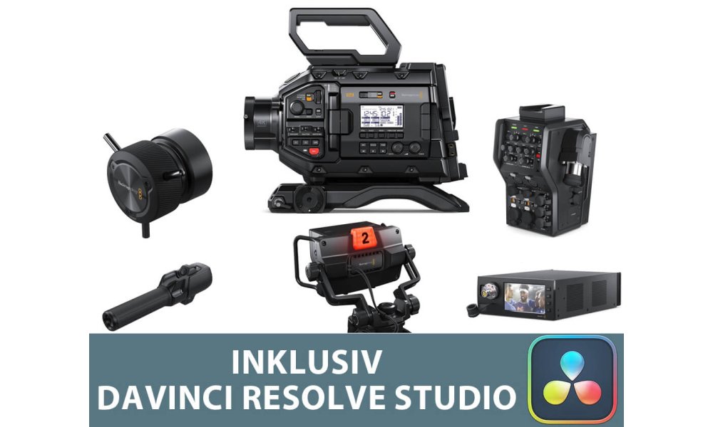 Blackmagic URSA Broadcast G2 - Live Fiber Channel bundle