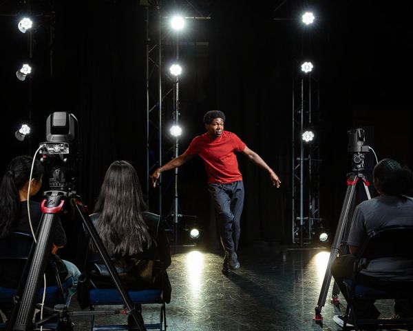 Canon CR-N100 PTZ kameraer i brug til live event med danser p scene