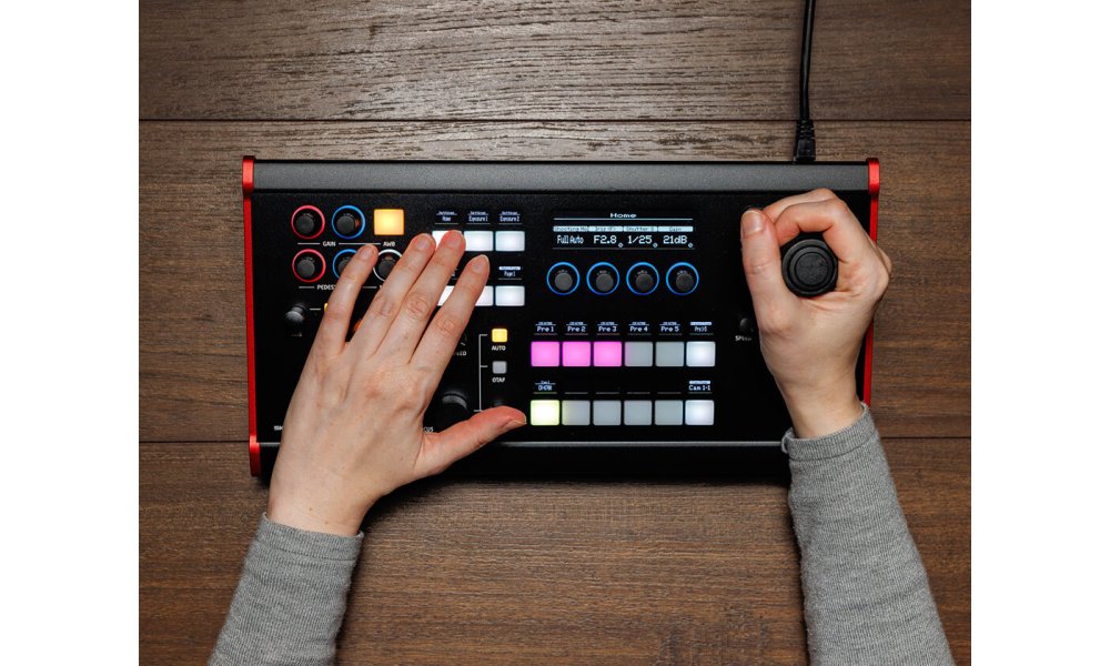 Canon RC-SK5 Controller by Skaarhoj