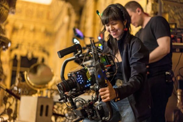 Canon EOS Cinema camera on rig
