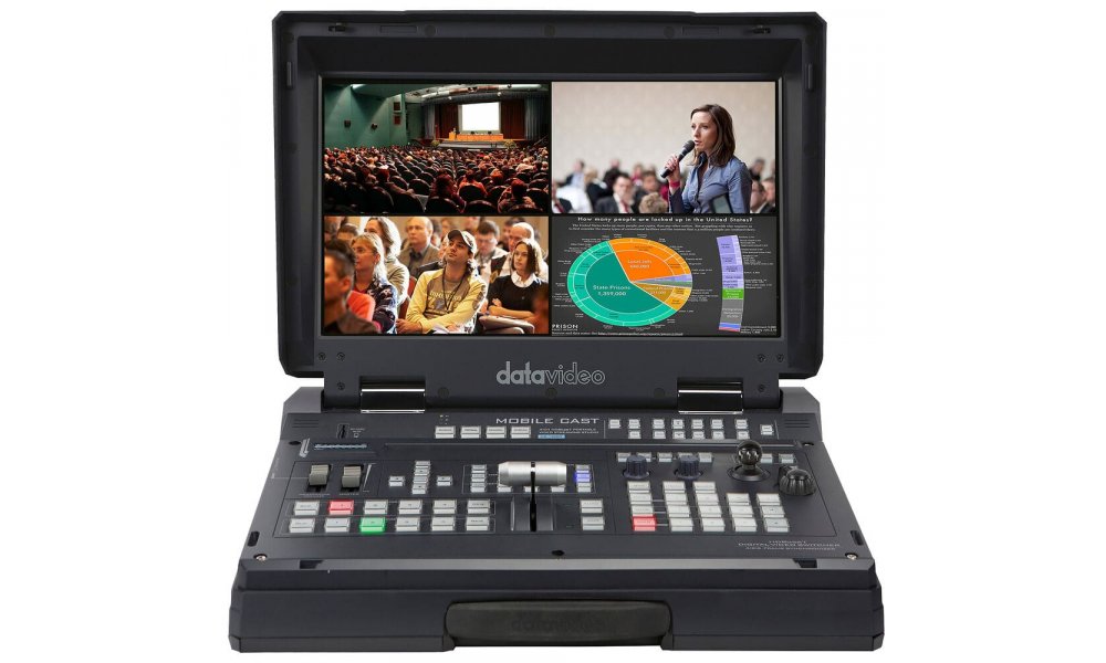 Datavideo HS-1600T Mark II - Mobilt HDBaseT Streaming Studio