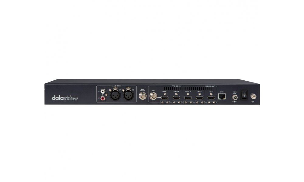 Datavideo NVS-40 4-kanals Streaming Encoder / Recoder (1 RU)