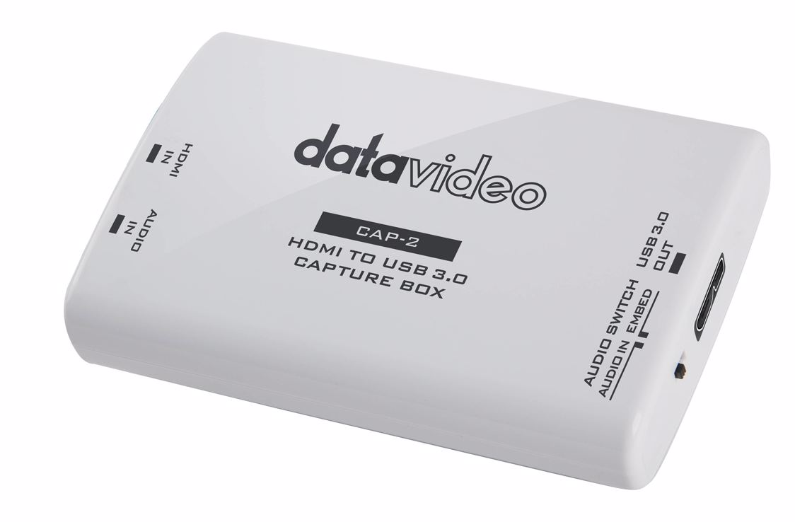 Datavideo CAP-2 HDMI to USB 3.0 Capture Box Video Kort - Stjernholm & Co
