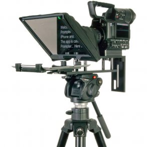 Datavideo TP-300 teleprompter til tablet med spejlglas og holder