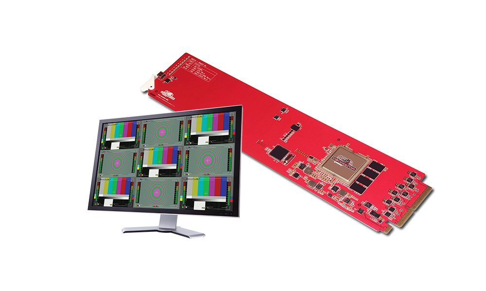 Decimator MC-DMON-9S: openGear 9 Channel Multi-Viewer with SDI outputs for 3G/HD/SD