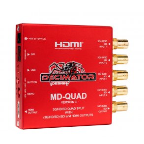 Decimator MD-QUAD 3GSDI Quad Split Multi-Viewer