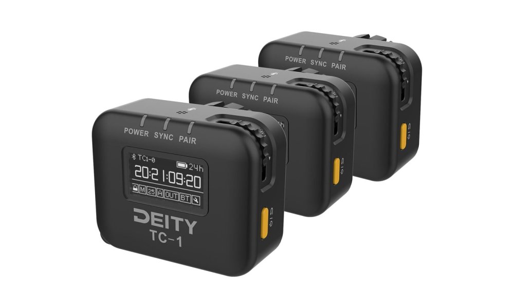 Deity TC-1 Wireless Timecode Generator Box 3-Pack Kit