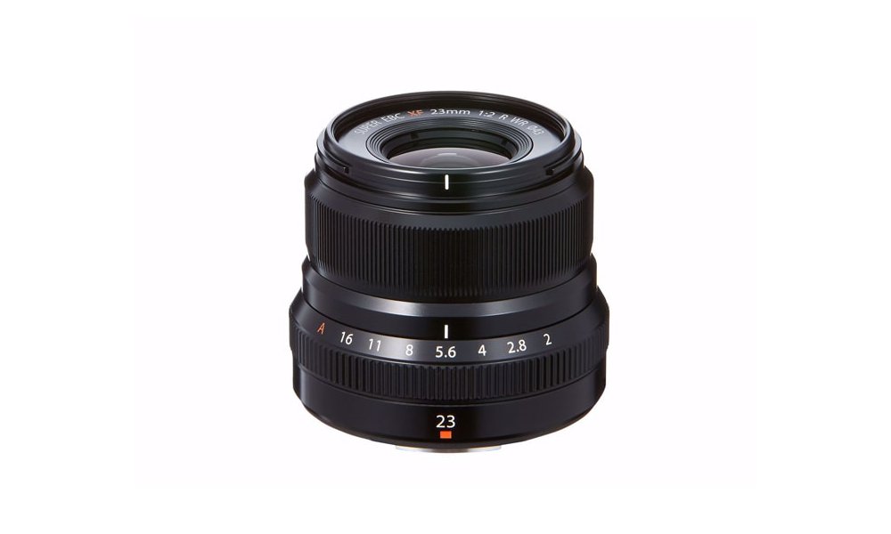 Fujifilm XF 23mm f/2 R WR (sort)