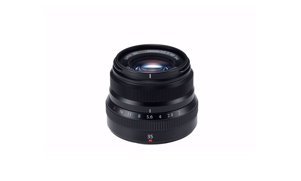 Fujifilm XF 35mm f/2 R WR (sort)