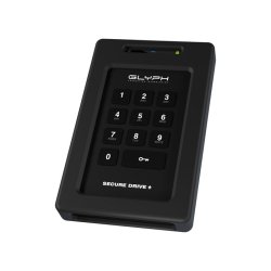 Glyph SecureDrive+ Encrypted HDD Drive with Keypad