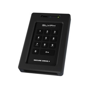 Glyph SecureDrive+ Encrypted HDD Drive with Keypad