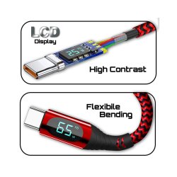 Hedbox USB-C Power Cable w/LED Display