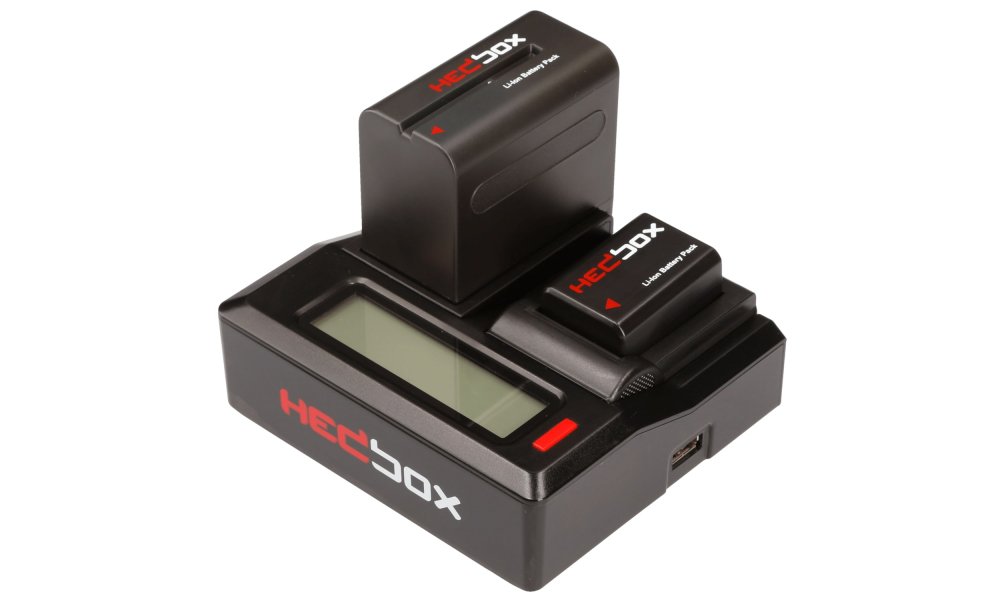 Hedbox RP-DC50 Dual Battery Charger