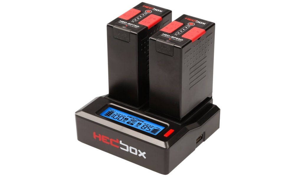 Hedbox RP-DC50 Dual Battery Charger