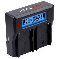 Hedbox RP-DC50 Dual Battery Charger