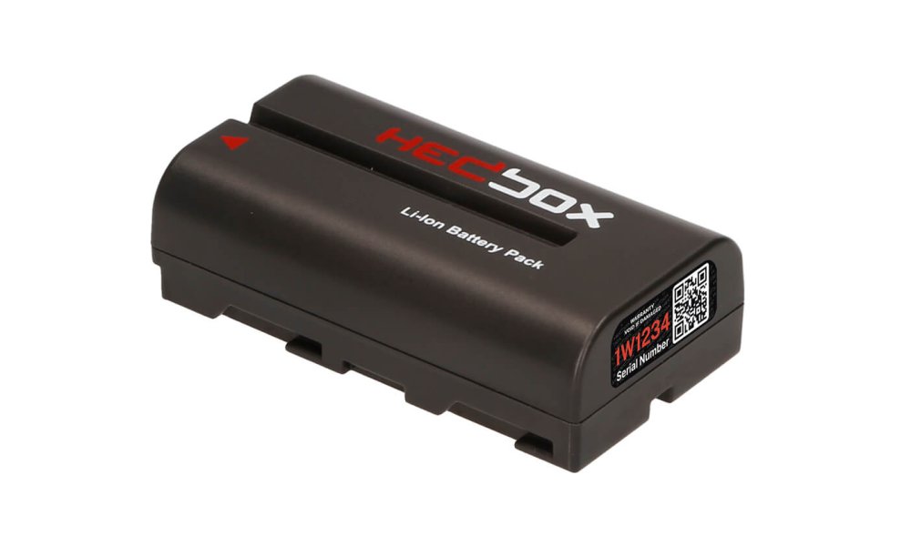 Hedbox HED-NPF555 Battery Pack for Sony NP-F (3600 mAh)