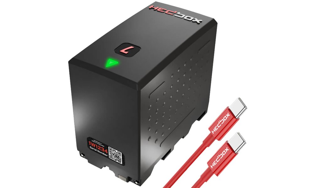 Hedbox HED-NPF995 Battery Pack for Sony NP-F (7800 mAh)