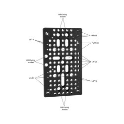 Hedbox HOLD II System 15mm Rod Mounting Battery Plate