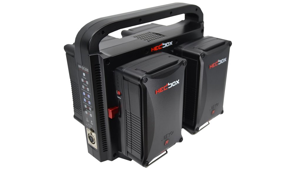 Hedbox MEGABANK-4L Professional Quad V-Mount Power Station Set (780Wh)