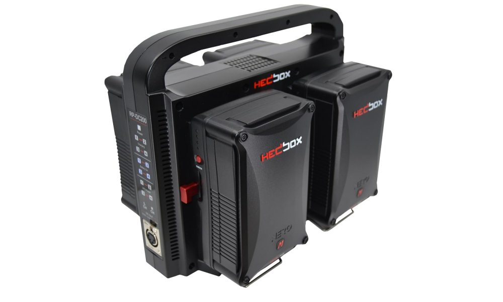 Hedbox MEGABANK-4M Professional Quad V-Mount Power Station Set (600Wh)