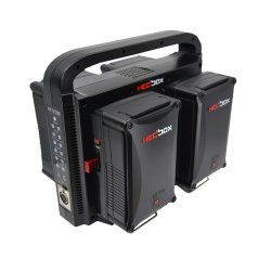Hedbox MEGABANK-4M Professional Quad V-Mount Power Station Set (600Wh)