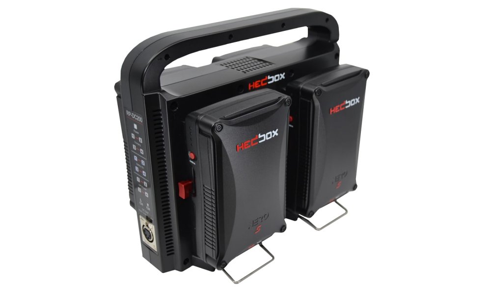 Hedbox MEGABANK-4S Professional Quad V-Mount Power Station Set (392Wh)