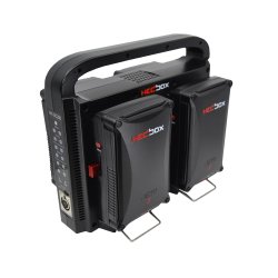 Hedbox MEGABANK-4S Professional Quad V-Mount Power Station Set (392Wh)