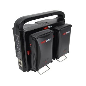 Hedbox MEGABANK-4S Professional Quad V-Mount Power Station Set (392Wh)