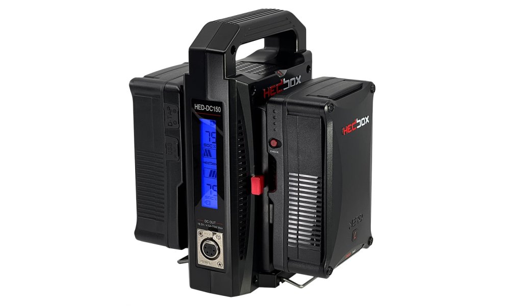 Hedbox PROBANK-2L Professional Dual V-Mount Power Station Set (396Wh)