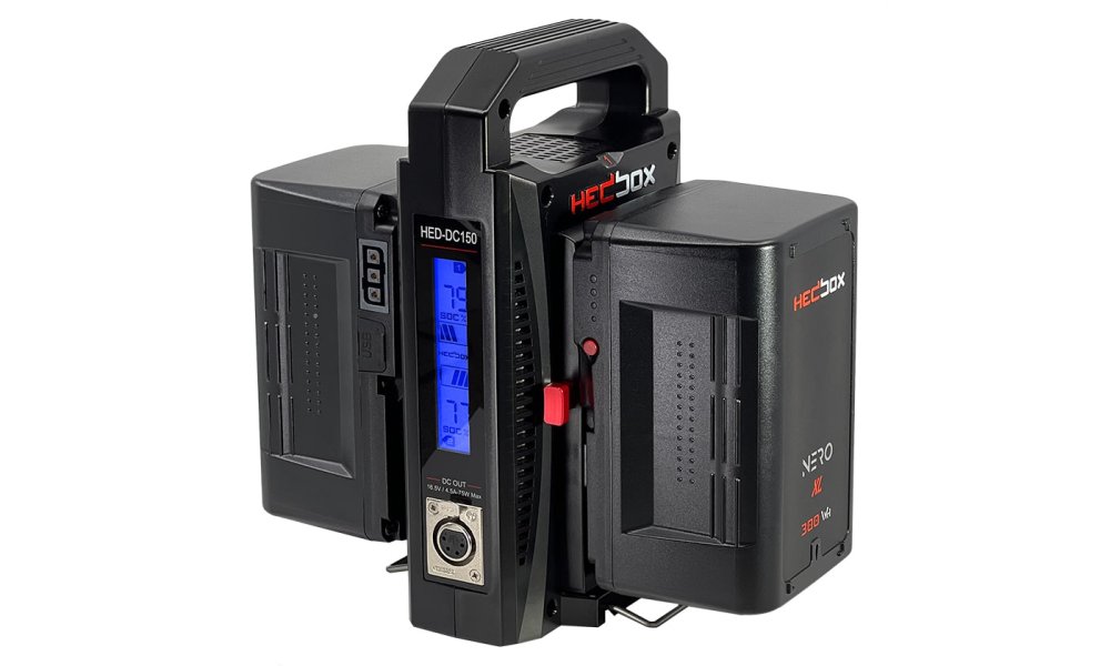 Hedbox PROBANK-2XL Professional Dual V-Mount Power Station Set (600Wh)