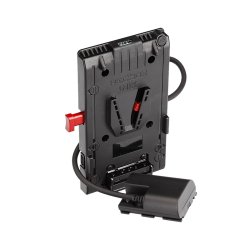 Hedbox UNIX-LPE6 V-Mount Battery Plate with Canon LP-E6 Adapter