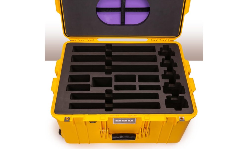 Iodyne Workgroup Hard Case for 3x Pro Data, 2x 16" MacBook Pros and Accessories