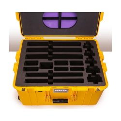 Iodyne Workgroup Hard Case for 3x Pro Data, 2x 16" MacBook Pros and Accessories