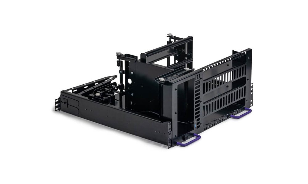 Iodyne 5U Triple Pro Data + Mac Studio Rackmount