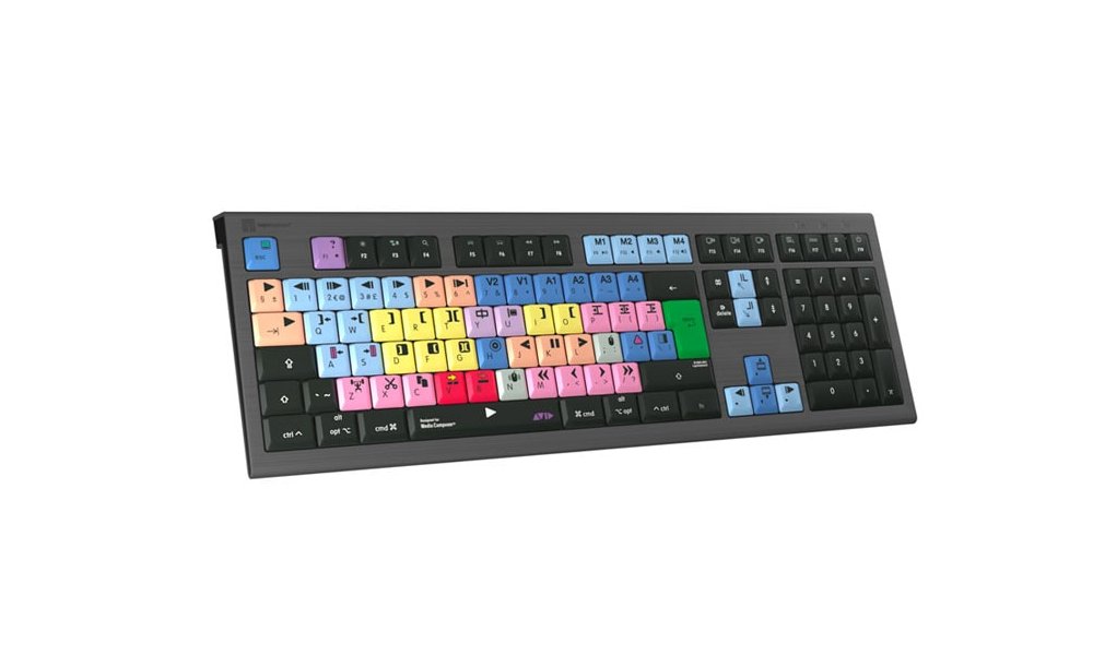 Politik sand Sprog Logickeyboard for Avid Media Composer - Backlit ASTRA 2 Keyboard (UK) -  Tastaturer & mus - Stjernholm & Co