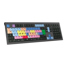 Logickeyboard for Avid Media Composer - Backlit ASTRA 2 Keyboard (UK)