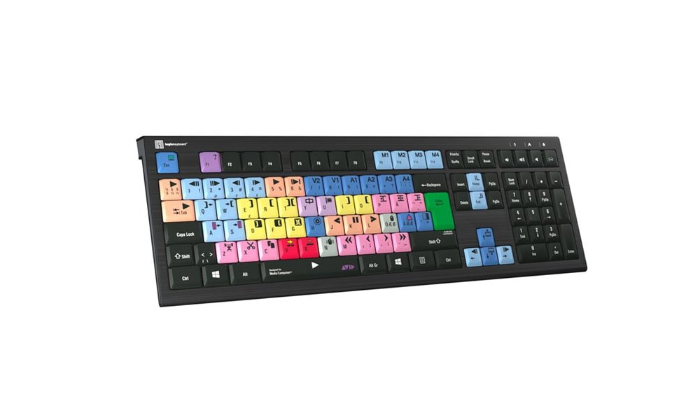 Logickeyboard for Avid Media Composer - Backlit ASTRA 2 Keyboard (SCN)