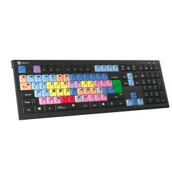Logickeyboard for Avid Media Composer - Backlit ASTRA 2 Keyboard (UK)
