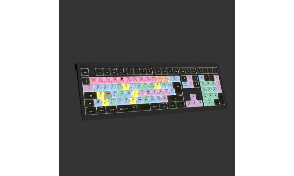 LogicKeyboard for Final Cut Pro X - Mac ASTRA 2 Backlit Keyboard (UK)