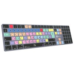 LogicKeyboard TITAN Wireless Mac Keyboard for Adobe Premiere Pro CC (UK)