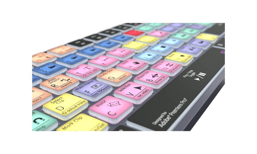 LogicKeyboard TITAN Wireless Mac Keyboard for Adobe Premiere Pro CC (UK)