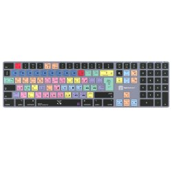 LogicKeyboard TITAN Wireless Mac Keyboard for Adobe Premiere Pro CC (UK)