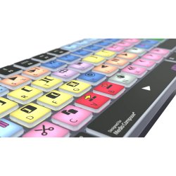 LogicKeyboard TITAN Wireless Mac Keyboard for Avid Media Composer "Classic" Layout (UK)