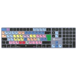 LogicKeyboard TITAN Wireless Mac Keyboard for Avid Media Composer "Classic" Layout (UK)