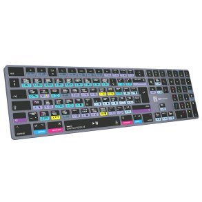 LogicKeyboard TITAN Wireless Mac Keyboard for DaVinci Resolve (UK)