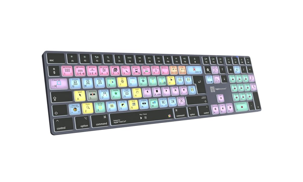 LogicKeyboard TITAN Wireless Mac Keyboard for Final Cut Pro X (UK)