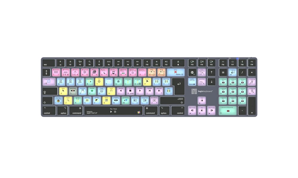 LogicKeyboard TITAN Wireless Mac Keyboard for Final Cut Pro X (UK)