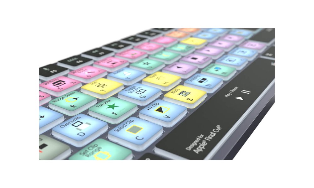 LogicKeyboard TITAN Wireless Mac Keyboard for Final Cut Pro X (UK)