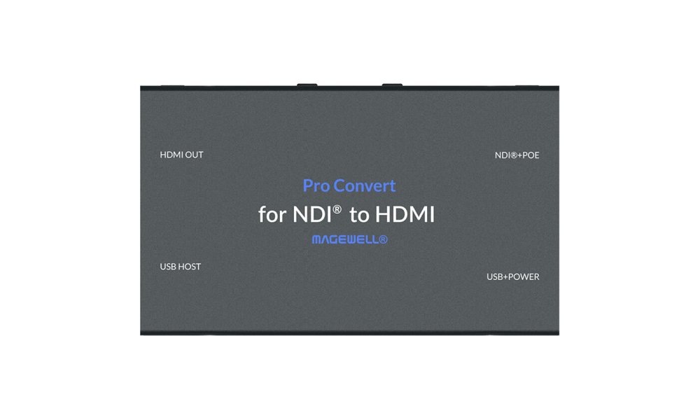 Magewell Pro Convert for NDI to HDMI