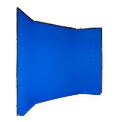 Manfrotto Chroma Key 4301KB Background Kit - 4x2,9cm (Blue)